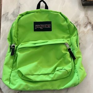 Jansport Neon Green Backpack